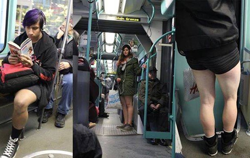 PREMIERĂ! Bucureștenii VOR CĂLĂTORI FĂRĂ PANTALONI în METROU