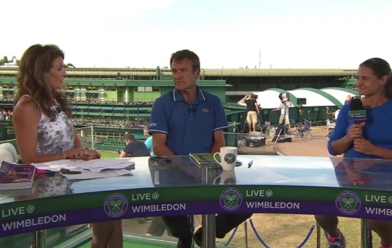 Monica Niculescu, elogiată de Mats Willander pentru jocul ei la Wimbledon. ^Suedezul e încântat de forehandul slice al româncei / VIDEO