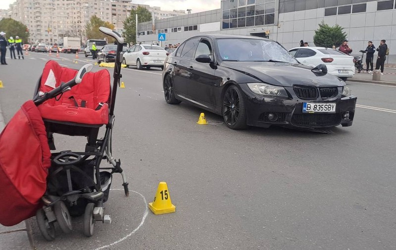 Tânărul care a lovit o mamă și un copil pe trecerea de pietoni, reținut. Tragedia se leagă de trendul TikTok care glorifică viteza: „Când toți îți zic că mergi tare…”