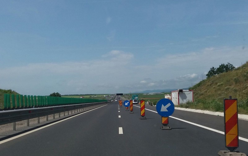 Noi lucrări pe autostrada A1 Bucureşti - Piteşti
