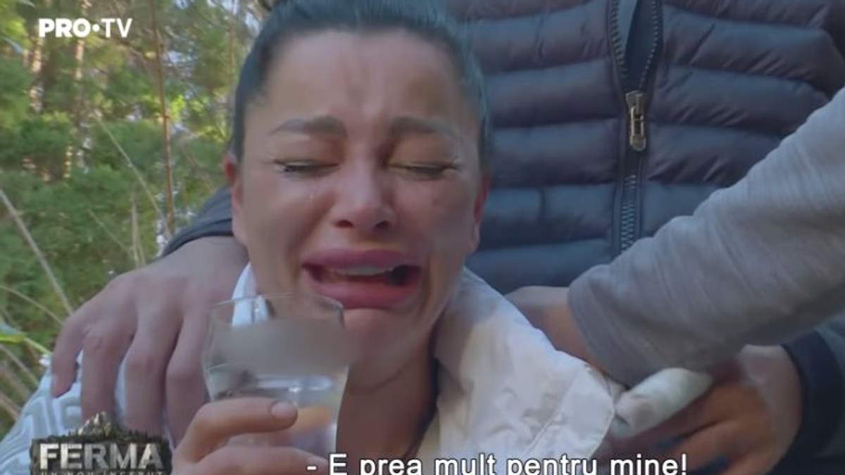 Brigitte Sfăt, la un pas de leșin la Ferma. A făcut atac de panică