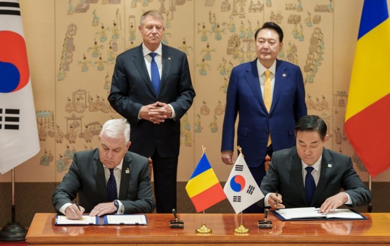 România și Coreea de Sud, acord privind cooperarea în domeniul apărării, primul document de acest fel încheiat între cele două țări