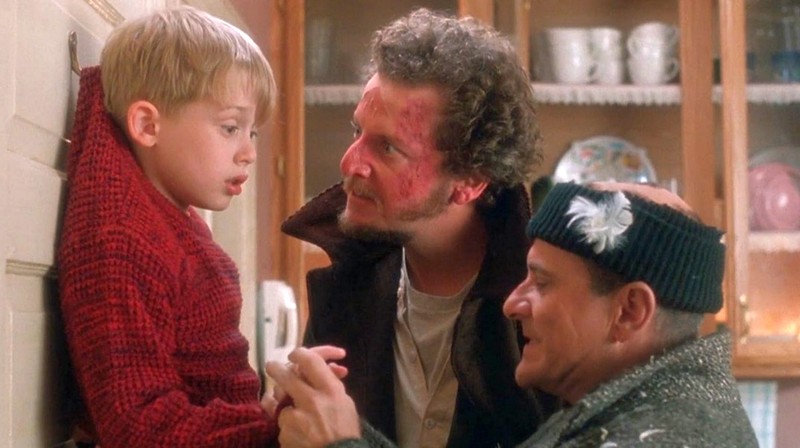 Macaulay Culkin, Daniel Stern și Joe Pesci FOTO Captură video