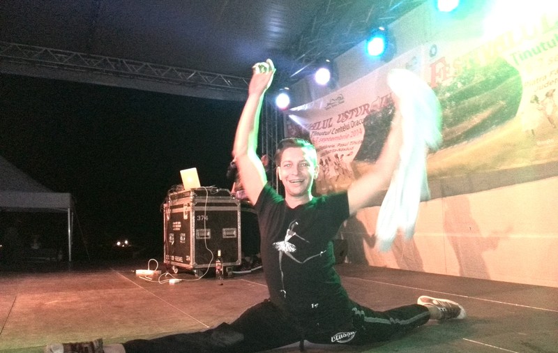 Ovidiu Danci A DANSAT TREI ORE, pe scenă, PE MUZICA PUSĂ DE DJ WANDA | FOTO