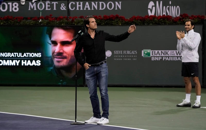 Tommy Haas și-a anunțat oficial retragerea din tenis. L-a avut alături pe prietenul Roger Federer. Lovituri de senzație ale neamțului  / VIDEO