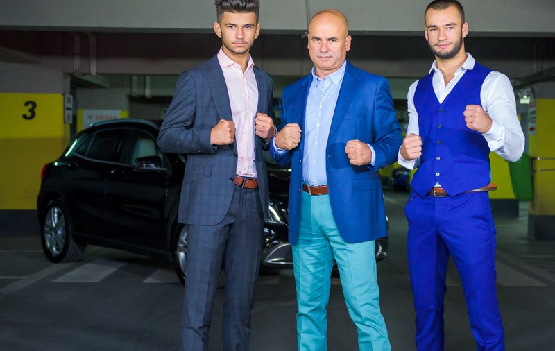 Amatto Zaharia, protagonistul unui pictorial inedit, inspirat dintr-un film de acţiune