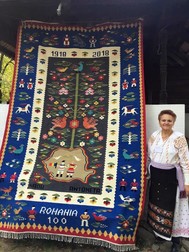 Antoneta Nadu și covorul Centenarului