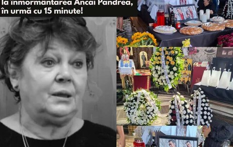 Singura vedetă prezentă la înmormântarea Ancăi Pandrea! Marea actriță a fost uitată de foștii colegi, inclusiv de cel care i-a transmis ieri un mesaj emoționant