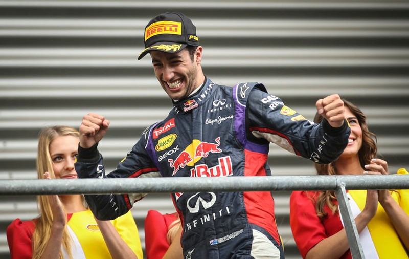 Daniel Ricciardo a câştigat Marele Premiu al Belgiei. Rosberg s-a distanţat la general
