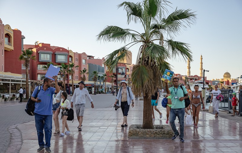CORESPONDENȚĂ DIN EGIPT. Rechinul ucigaș e de negăsit, elicopterele îl caută, turiștii români sunt supărați că nu au voie pe plajele publice