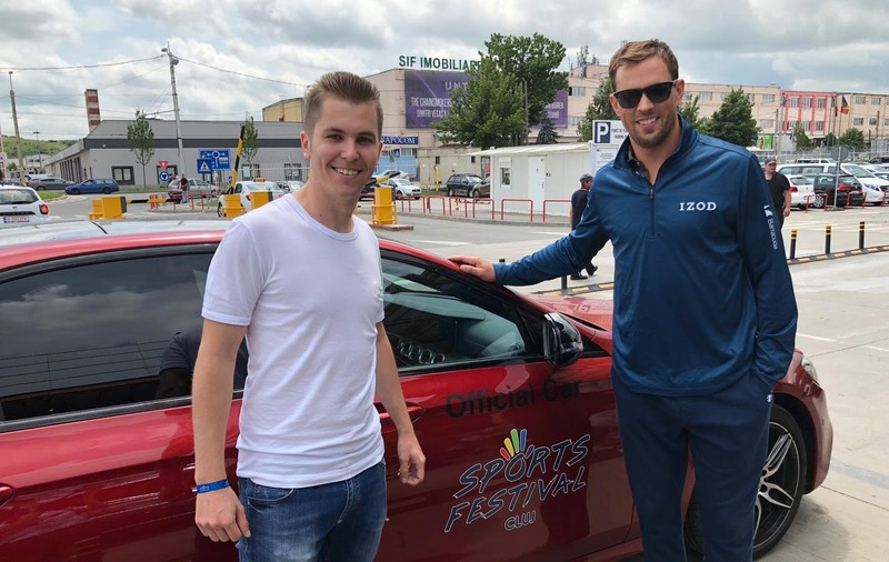 Mike Bryan a ajuns în România. ”Îl căutăm pe Dracula”. Participă la Sports Festival, în Cluj