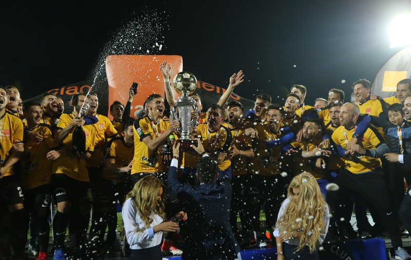 Liga 1, play-off, ultima etapă: Viitorul - CFR Cluj 1-0. Hagi va primi lovitura decisivă de la finul Becali: ”În 35 de zile, titlul va fi al nostru”! LIVE BLOG & GALERIE FOTO