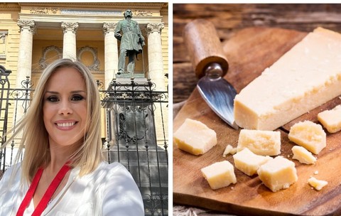 Mihaela Bilic a vorbit despre parmezan