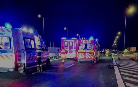 Accident pe A1 în Arad cu cinci mașini