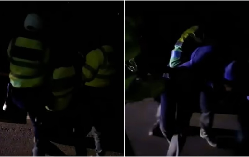 Un șofer ucrainean, prins beat la volanul unei cisterne cu tone de combustibil, în Bacău. A fost dat jos cu forța de poliție | VIDEO