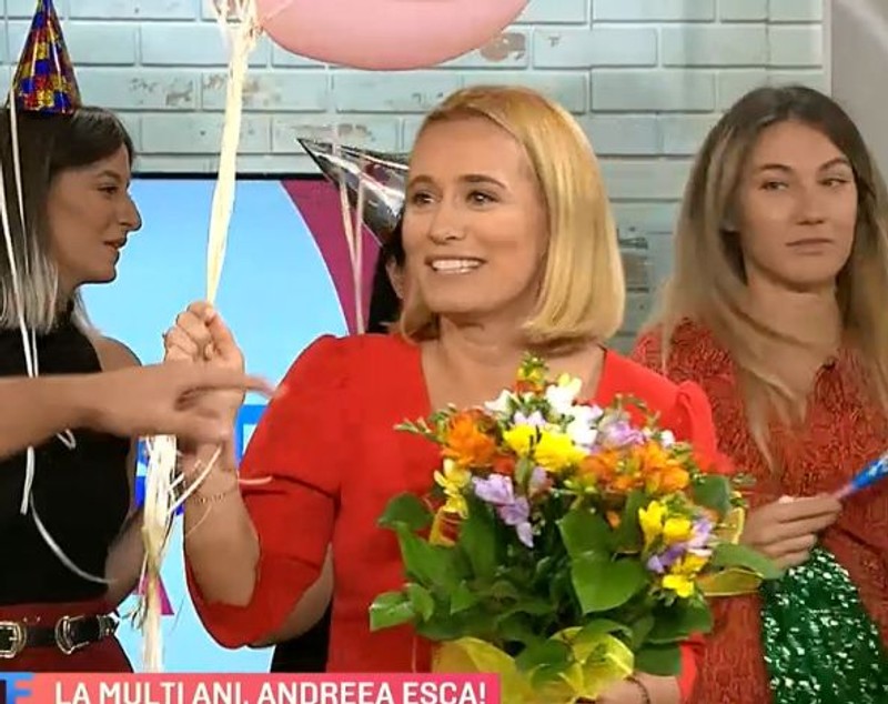 Andreea Esca a împlinit 46 de ani. "Nu se poate face nimic" | FOTO