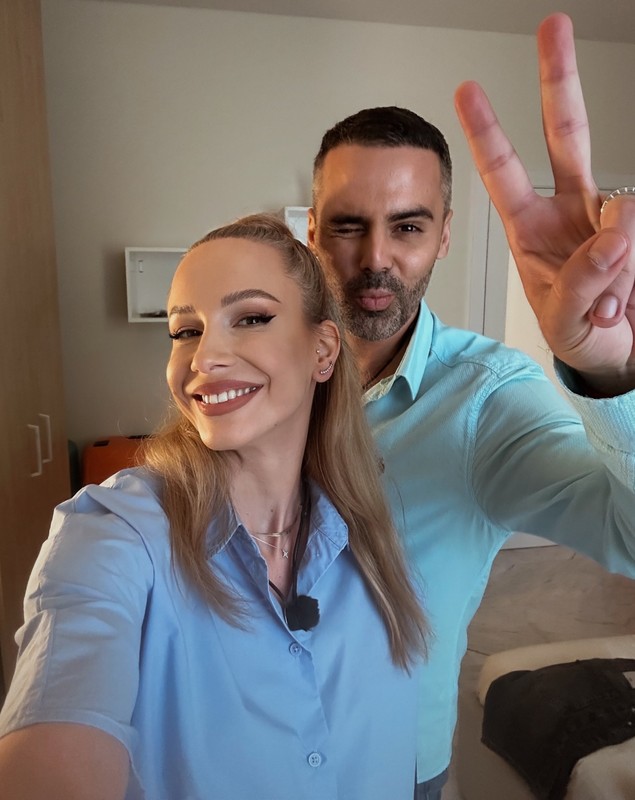 Povestea de dragoste dintre Sandra Izbașa și Răzvan Bănică. S-au mutat împreună după două zile de relație