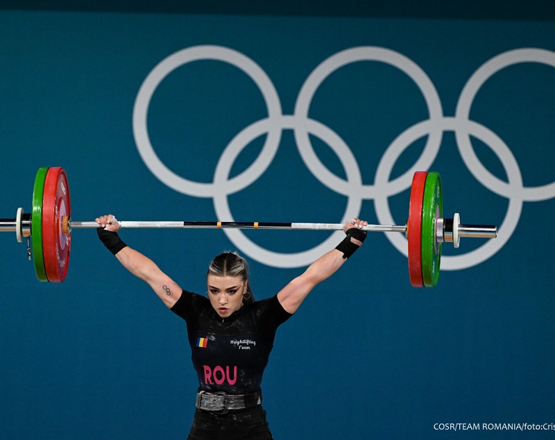 Mihaela Cambei, argint la haltere la Jocurile Olimpice 2024 de la Paris