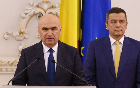 Ilie Bolojan (PNL) și Sorin Grindeanu (PSD) sunt parteneri de coaliție, dar social-democrații nu exclud să rupă alianța dacă nu sunt ascultați