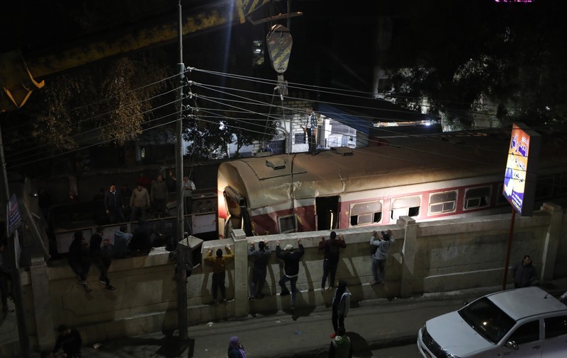 Accident feroviar în Egipt. Două persoane au murit și 16 au fost rănite, după ce un tren a deraiat la nord de Cairo