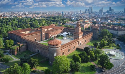 Castello Sforzesco - locuri de vizitat în Milano