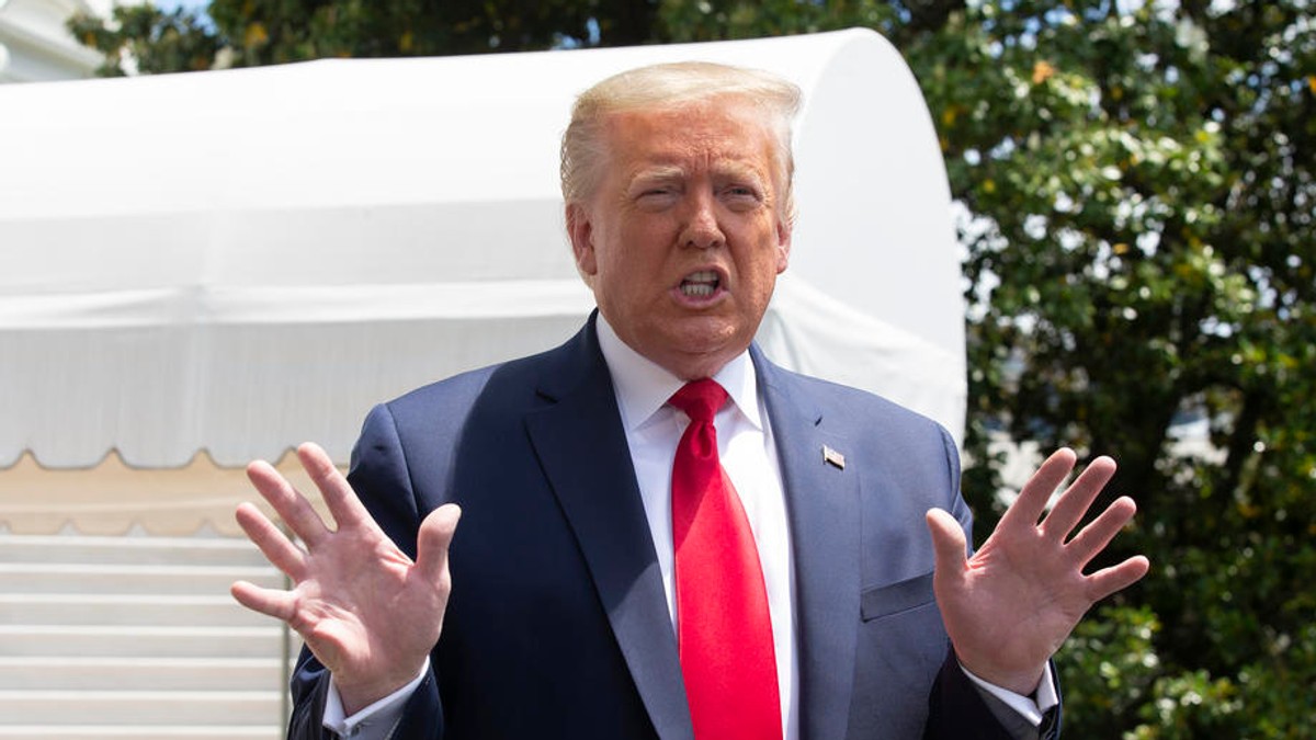 Donald Trump n-a avut reacții adverse la hidroxiclorochină, spune medicul de la Casa Albă