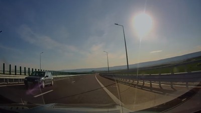 Șofer de 75 de ani, din Vrancea, oprit după ce a mers 22 km pe contrasens, pe autostrada A7