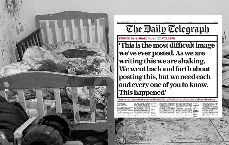„Cea mai grea imagine pe care am publicat-o vreodată!” Fotografie cu un bebeluș ucis de Hamas, în Daily Telegraph: „Toți trebuie să știți!”