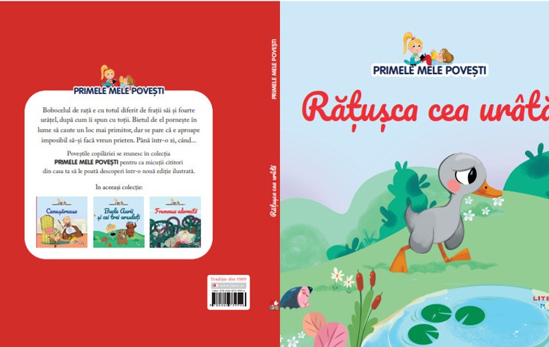 Rățușca cea urâtă - O nouă cărticică magică din colecția „Primele mele povești”