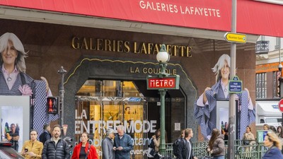 Galeriile Lafayette în Paris