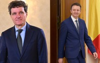 Nicusor Dan si Siegfried Mureșan într-un colaj