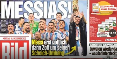 Frontispiciul ziarului Bild