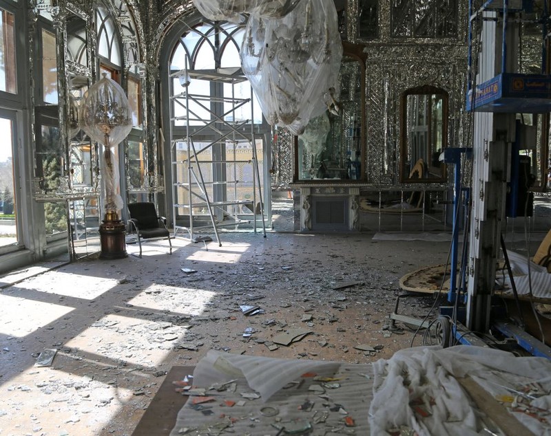 Palatul Golestan din Teheran, fostă reședință regală, devastat de o explozie în urma unor atacuri aeriene americano-israeliene