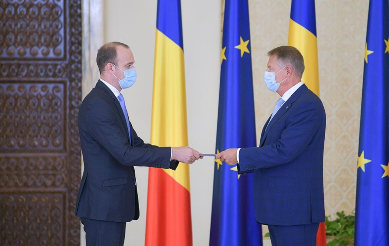 Dan Vîlceanu, noul ministru de finanțe. A depus jurământul la Palatul Cotroceni