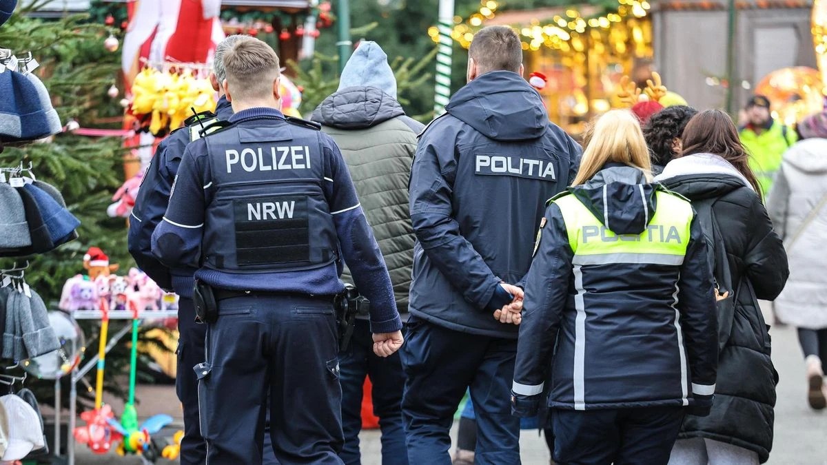 politisti romani și nemți la hagen