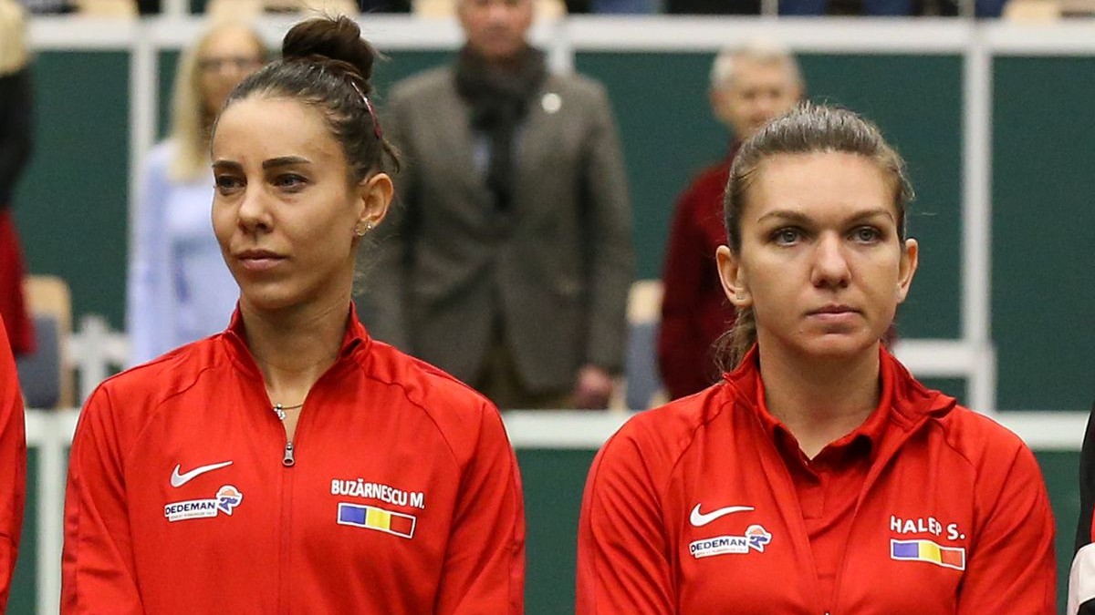 Mihaela Buzărnescu și Simona Halep