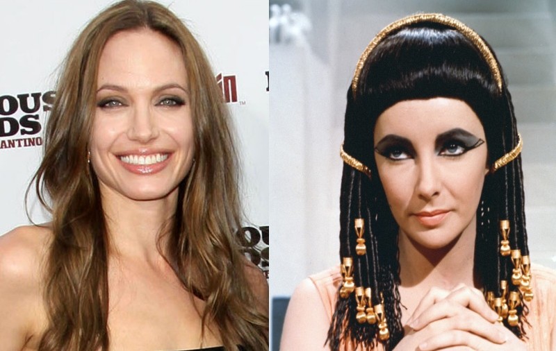 Angelina Jolie, preferată pentru rolul Cleopatrei
