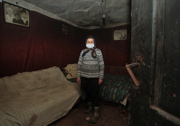 Vasilica, în camera unde a trăit mai mult de 50 de ani