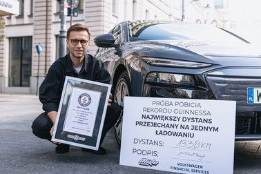 Miko Marczyk: Record cu Audi A6 electric – 1.338 km cu o singură încărcare Sursa foto: Facebook/Miko Marczyk