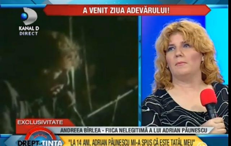 Andreea Bârlea, fiica nelegitimă a lui Adrian Păunescu: "La 14 ani el mi-a spus că este tatăl meu”