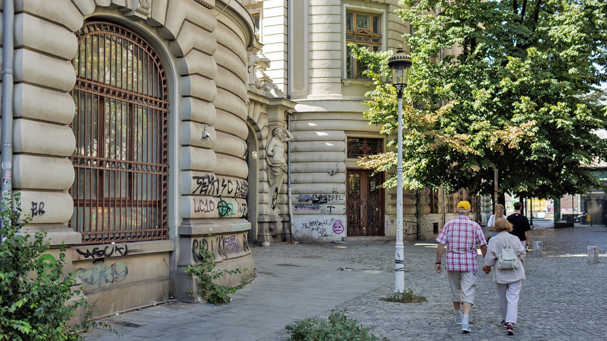 Centrul Vechi al Capitalei este intr-o stare deplorabila