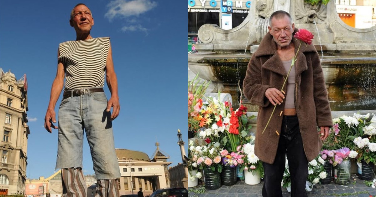 Slavik, omul fără adăpost de la care s-ar fi inspirat marile case de modă