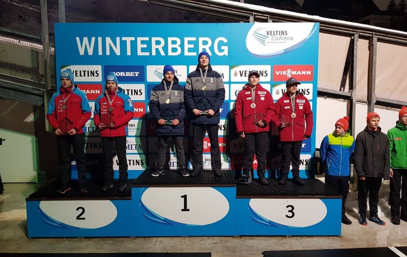 Aur la sanie dublu tineret, la Cupa Mondială de la Winterberg. Handaric și Ailenei au bătut Germania și SUA