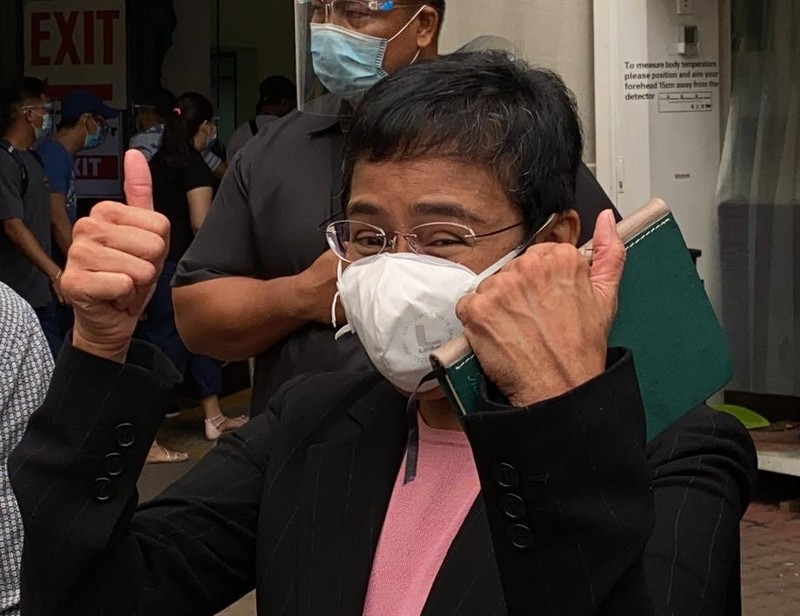 Maria Ressa.