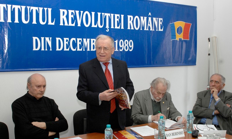 Institutul Revoluției Române (IRR), patronat de Ion Iliescu. Foto: Agerpres