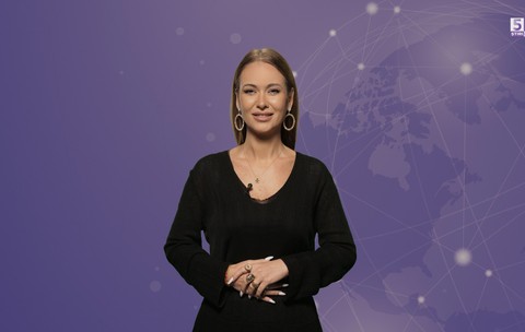 Denisa Macovei prezintă rubrica 5 Știri monden by Libertatea