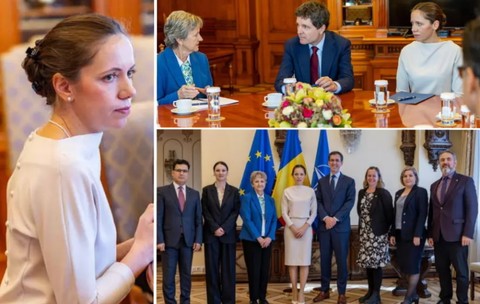 Detaliul care a stârnit valuri de comentarii. „Mirabela Grădinaru nu știe...” Cum a apărut partenera președintelui Nicușor Dan, la o întâlnire de la Cotroceni. De ce rochia ei a devenit ținta dezbaterilor pe internet