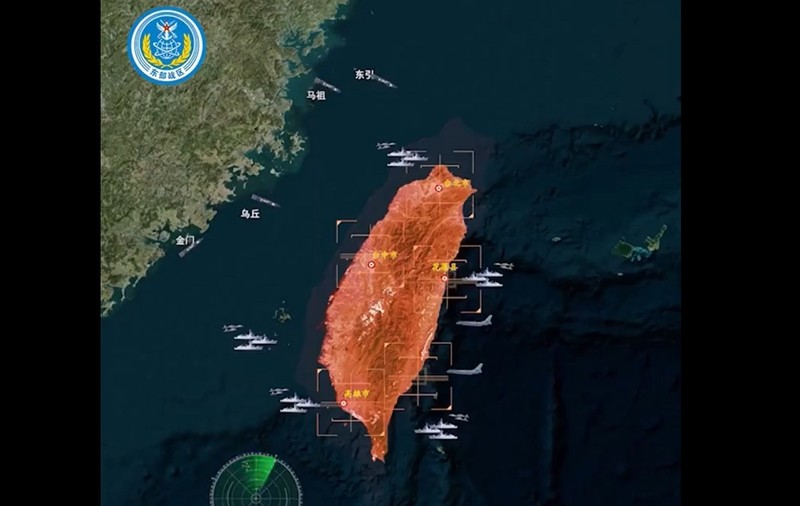 China a înconjurat Taiwanul cu nave și avioane militare, pentru a-şi testa capacitatea de a „prelua puterea”