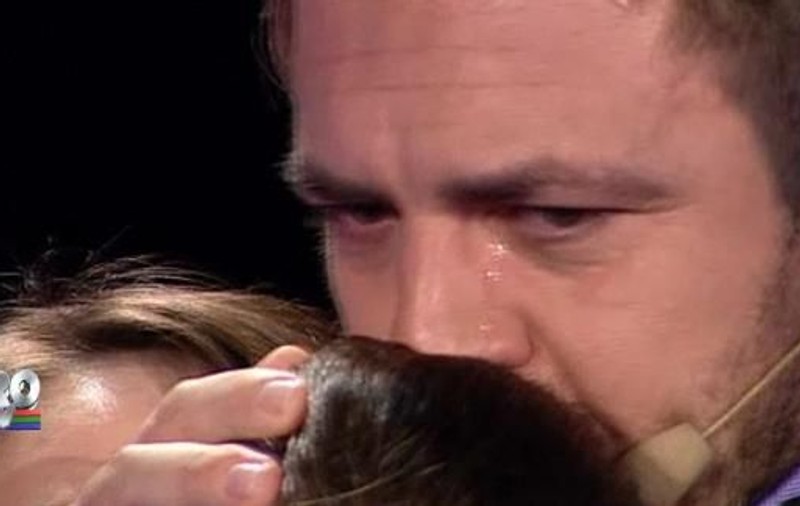 Emoţiile l-au copleşit pe Horia Brenciu