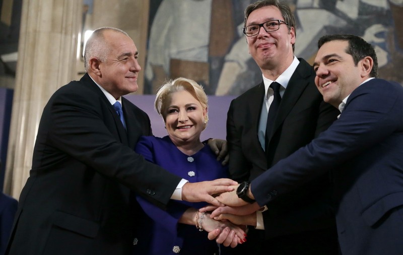 FOTO. Dăncilă l-a invitat pe preşedintele sârb Aleksandar Vucic la Bucureşti. Întâlnire la nivel înalt în format cvadrilateral România - Bulgaria - Serbia - Grecia